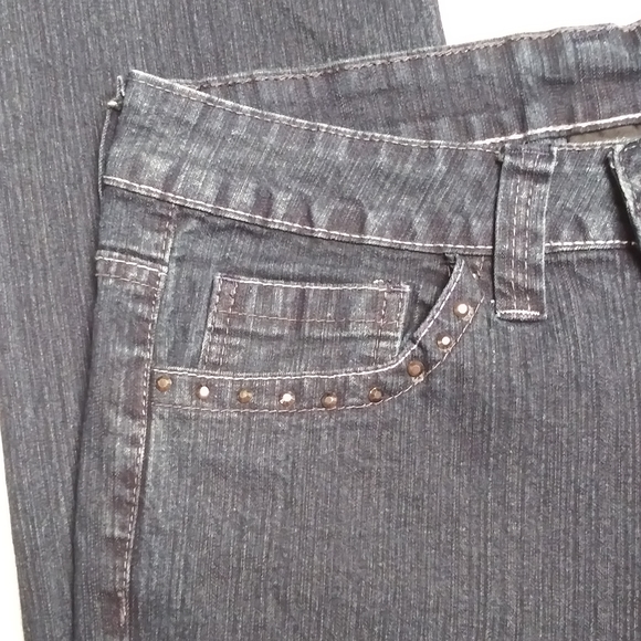 V.S.K. Dark Wash Denim Jeans - Picture 4 of 7